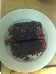 My final plate of sous vide short ribs.